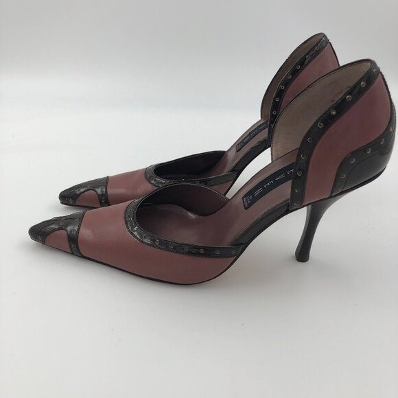 STEVEN by STEVE MADDEN Two-Tone Spectator D'Orsay Pumps 6M NWOT - Picture 3 of 8